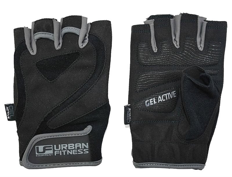 UFE Pro Gel Training Gloves - Adult - Black/Grey