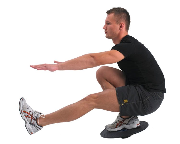 Fitness Mad 40cm Adjustable Wobble Board