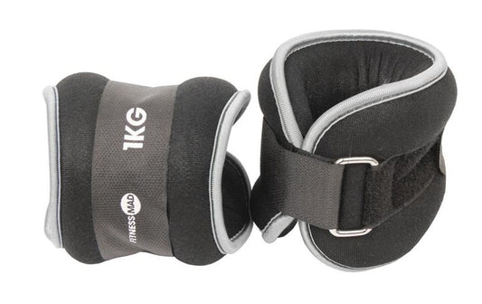 Fitness Mad Neoprene Wrist/Ankle Weights 2 x