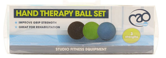 Fitness Mad Hand Therapy Ball Set of 3