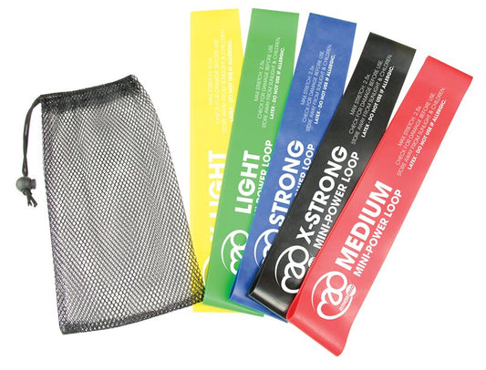 Fitness Mad Mini Power Loops - Set of 5