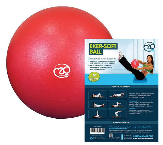 Fitness Mad 9 Inch Exer-Soft Pilates Ball