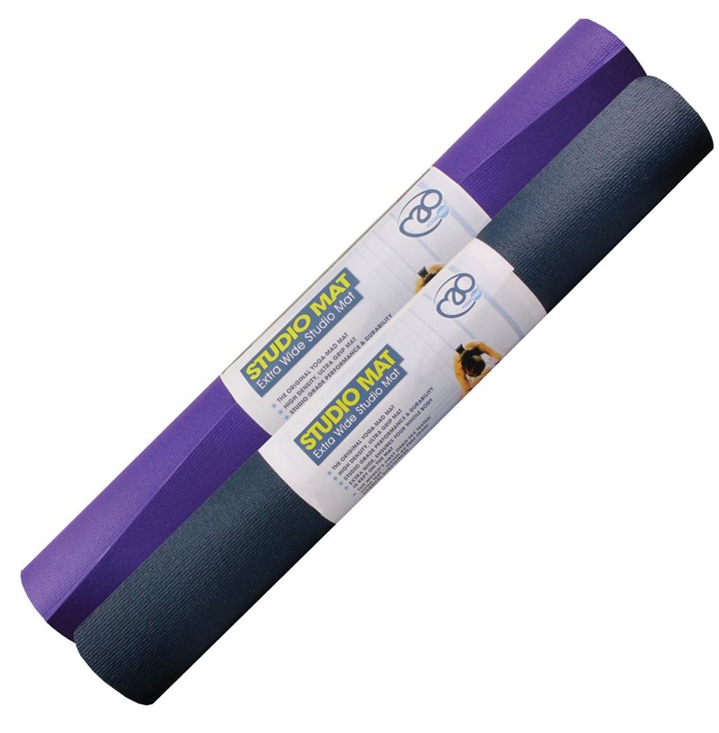 Fitness Mad Extra Wide Studio Yoga Mat 80cm x 4.5mm