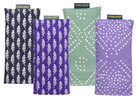 Fitness Mad Patterned Cotton Yoga Eye Pillows