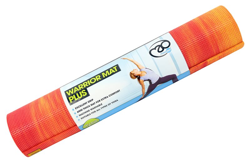 Fitness Mad Warrior Plus Mat Sunset Red 6mm