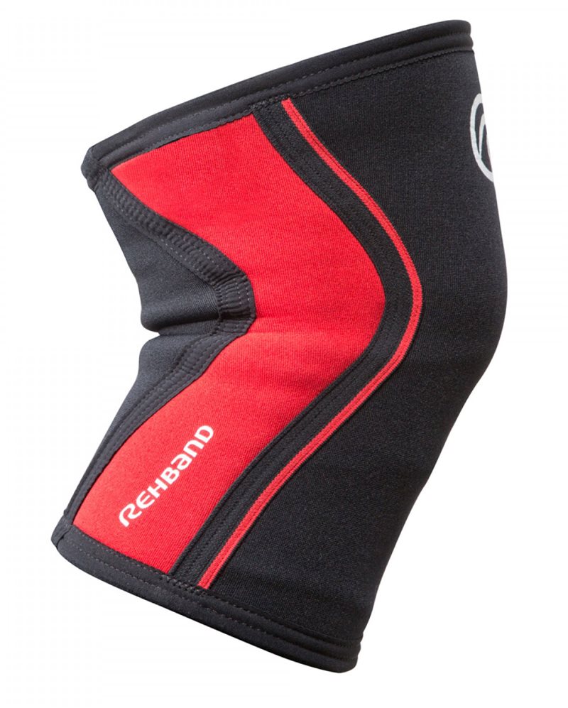 Rehband RX Knee Sleeve 3mm - Black/Red