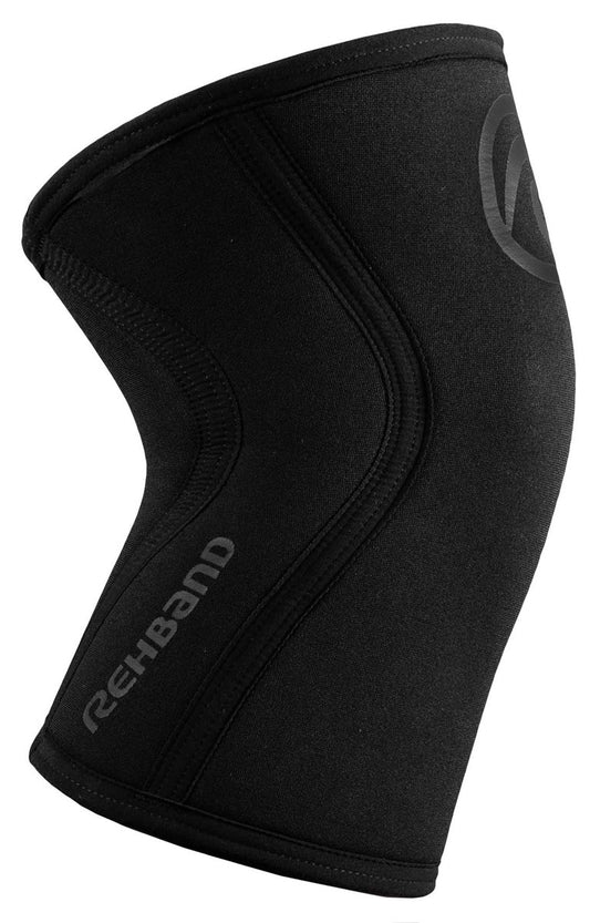 Rehband RX Knee Sleeve 5mm - Carbon Black
