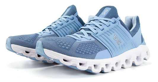 On Cloudswift Running Shoes - Womens - Lake/Sky