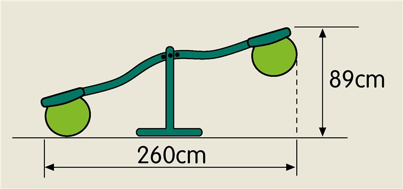 TP Toys Spiro Hop Seesaw