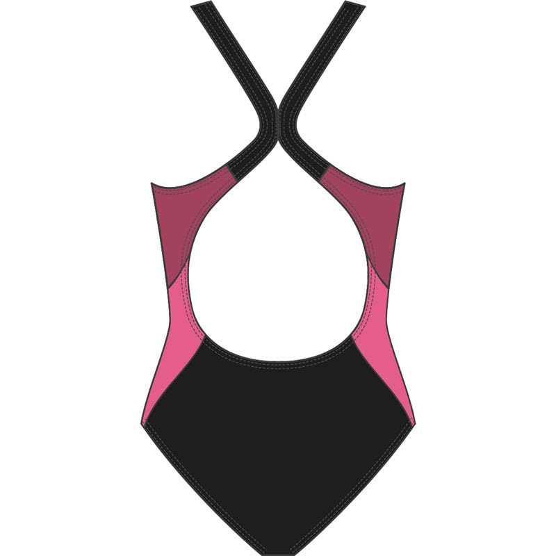adidas Lineage Swimsuit - Womens - Black/Pink