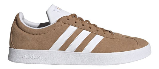 adidas Vl Court 2.0 Trainers - Mens - Cardboard/White/Grey