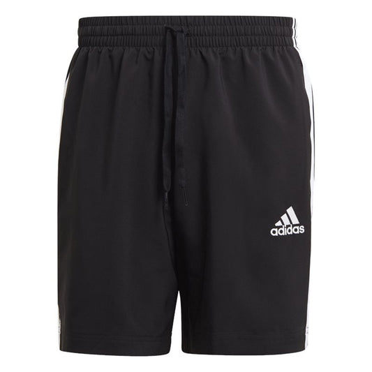 adidas Aeroready Essentials Chelsea 3 Stripe Shorts - Mens - Black/White