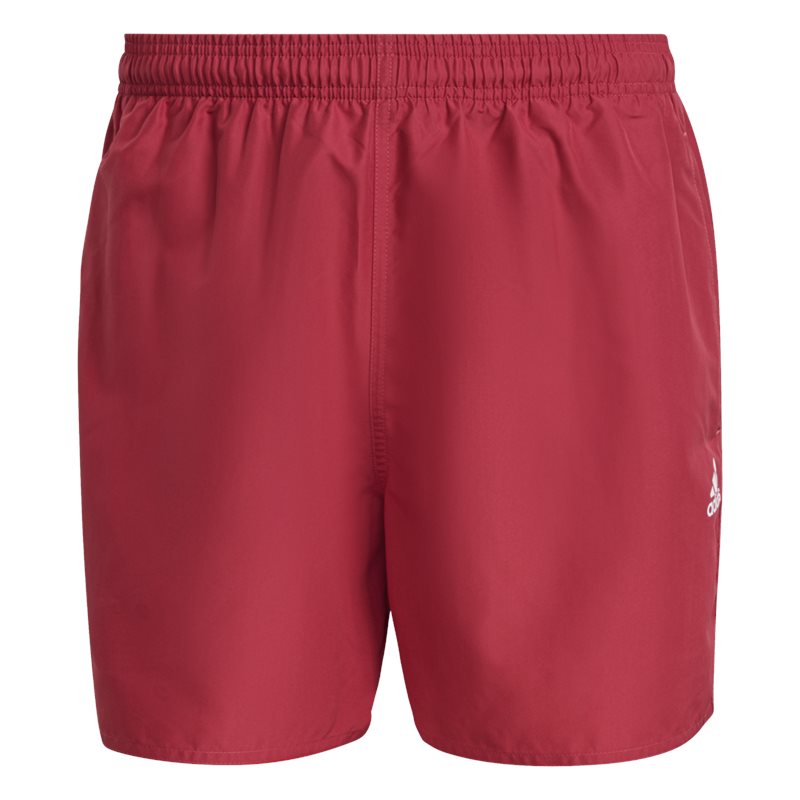adidas Solid Swim Shorts - Mens - Wild Pink/White