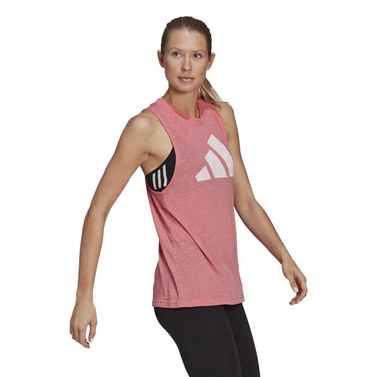 adidas Winners 2.0 Tank Top - Womens - Hazy Rose Mel