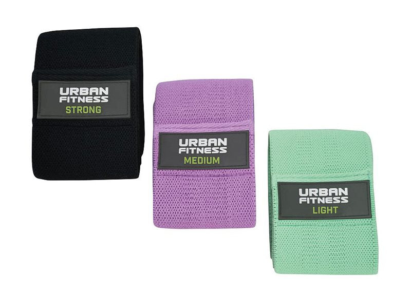 UFE Fabric Resistance Band Loop - 15 Inch (Set of 3)