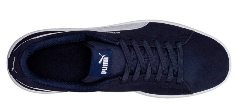 Puma Smash V2 Trainers - Mens - Peacoat/White