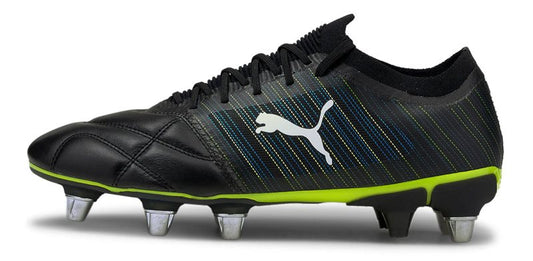Puma Avant 1.1 Rugby Boots - Mens - Black/White/Yellow