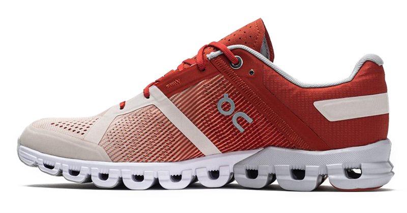On Cloudflow Running Shoes - Womens - Rust/Rose