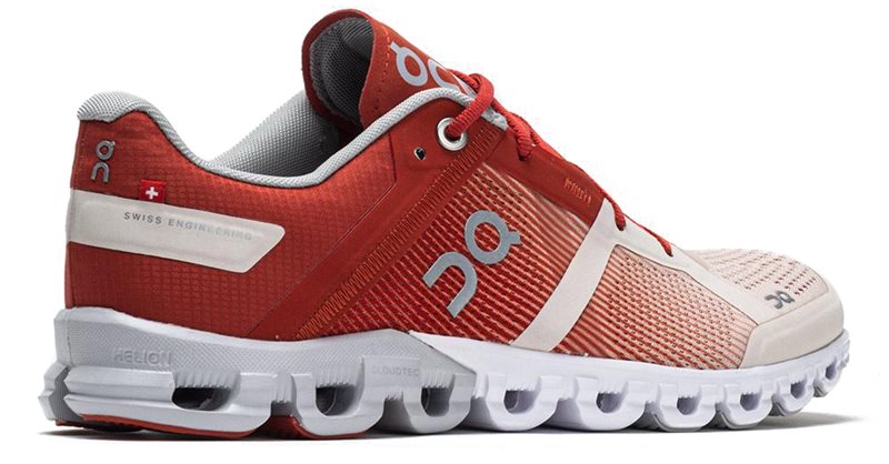 On Cloudflow Running Shoes - Womens - Rust/Rose
