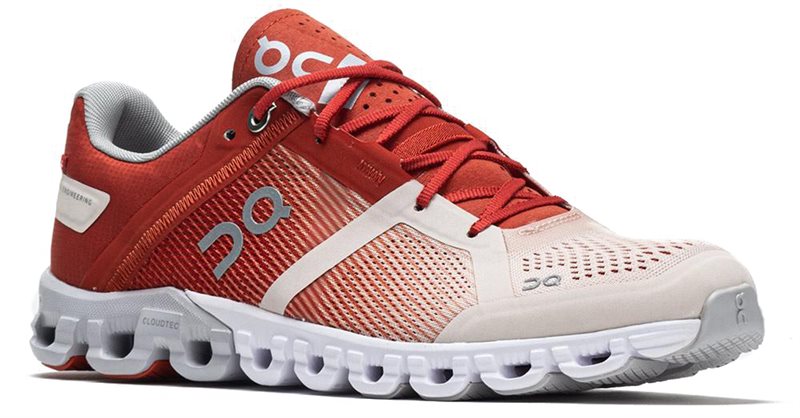 On Cloudflow Running Shoes - Womens - Rust/Rose