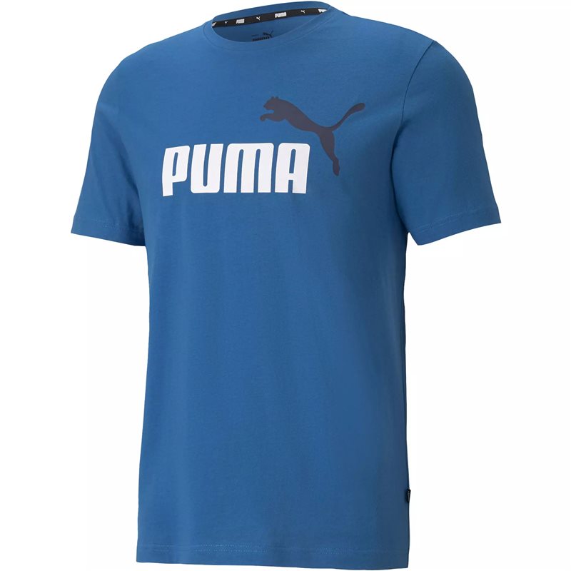 Puma Essentials 2 Col Logo Tee - Mens - Star Sapphire
