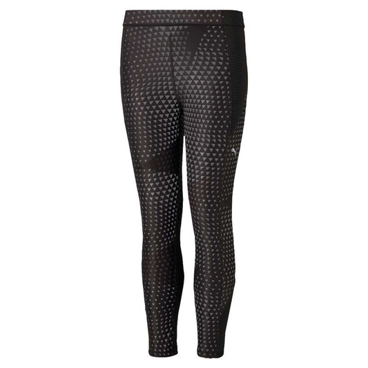 Puma Runtrain 7/8 All Over Print Tights - Girls - Black/All Over Print