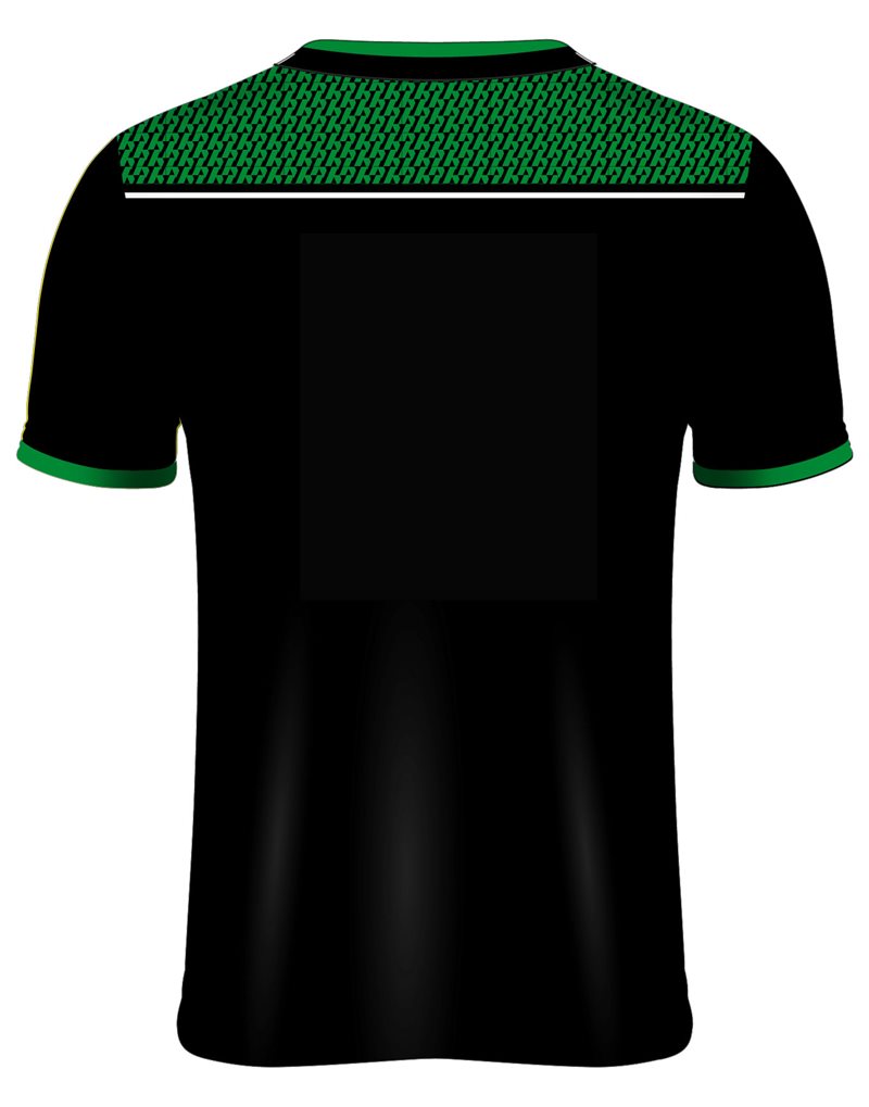 Mc Keever Sarsfields GAA Training Jersey - Youth - Black/Green
