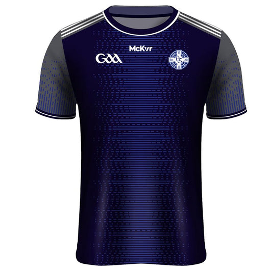 Mc Keever Clan na Gael CLG Training Jersey - Youth - Navy/Grey