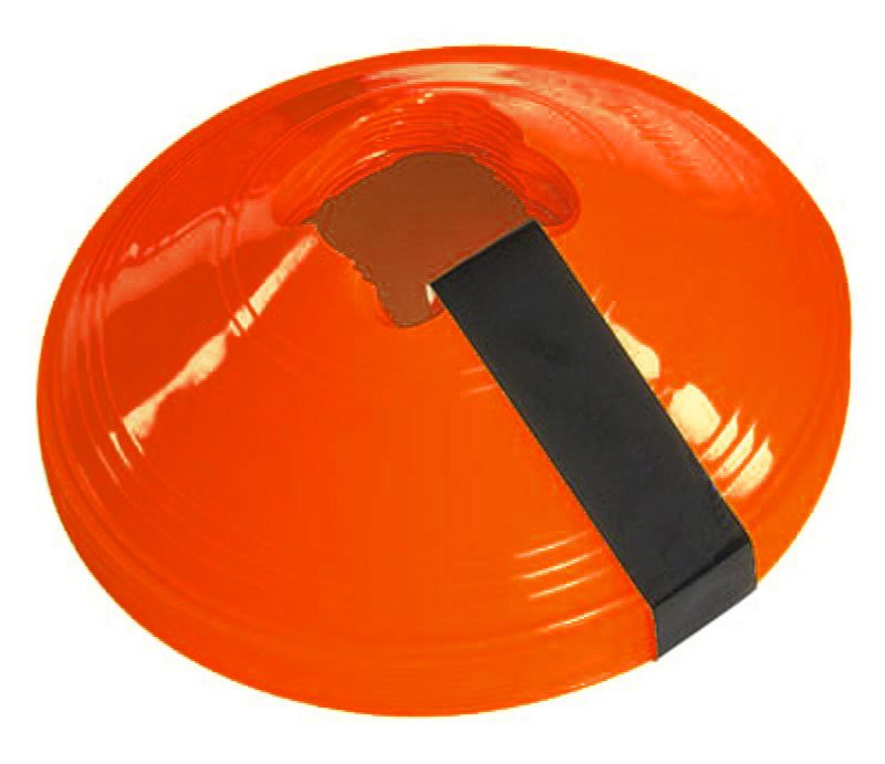 Precision Training Sleeved Saucer Cones (Set of 10) - Orange