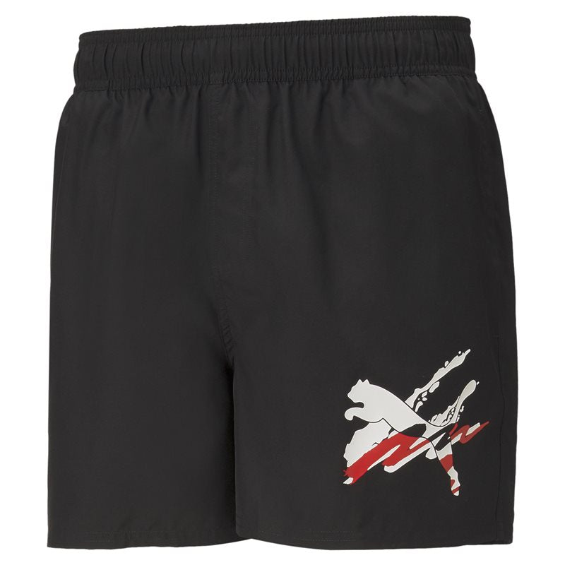 Puma Essentials Summer Graphic Shorts - Mens - Black