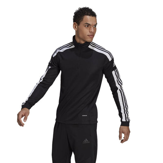 adidas Squadra 21 1/4 Zip Training Top - Adult - Black