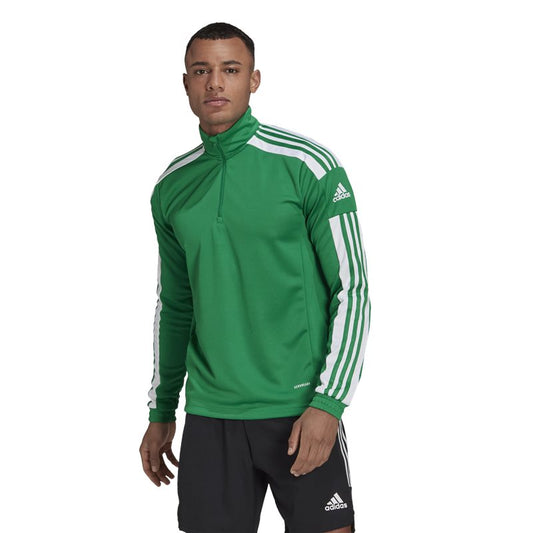 adidas Squadra 21 1/4 Zip Training Top - Adult - Green