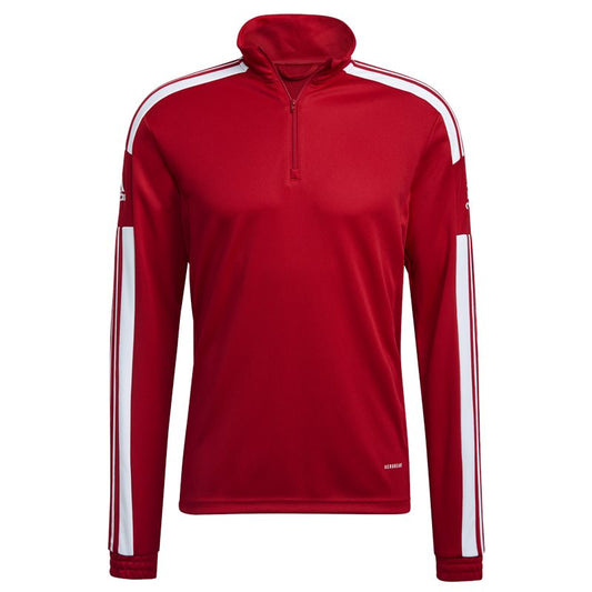 adidas Squadra 21 1/4 Zip Training Top - Adult - Red/White