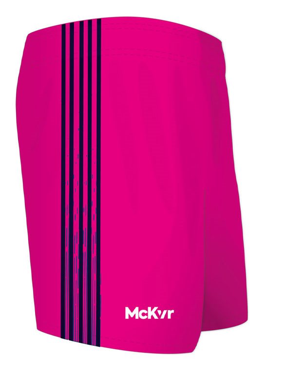 Mc Keever Clan na Gael CLG Training Shorts - Womens - Pink/Blue