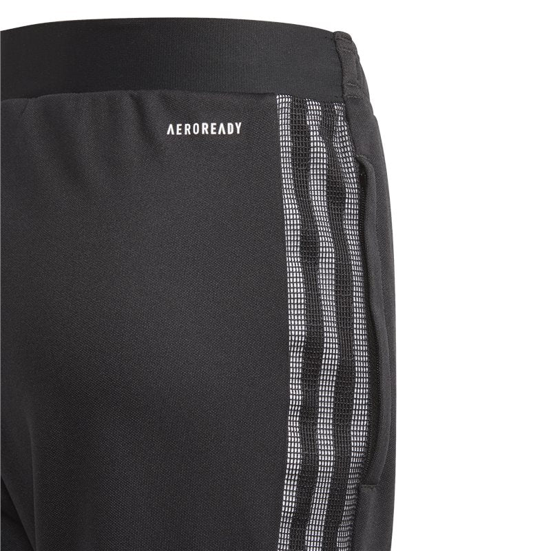 adidas Tiro 21 Skinny Pants - Youth - Black/White