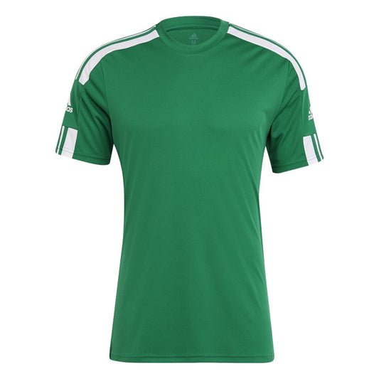 adidas Squadra 21 Short Sleeve Training Tee - Adult - Green/White