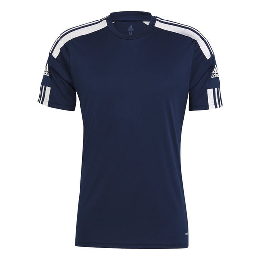 adidas Squadra 21 Short Sleeve Training Tee - Adult - Navy/White