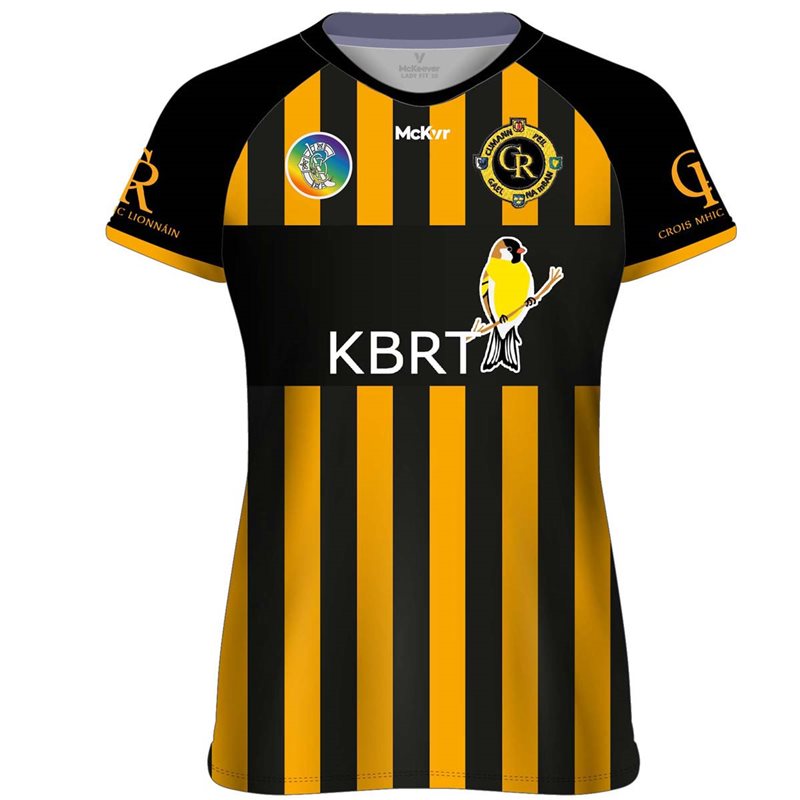 Mc Keever Crossmaglen Rangers Camogie KBRT Jersey - Womens - Black/Amber