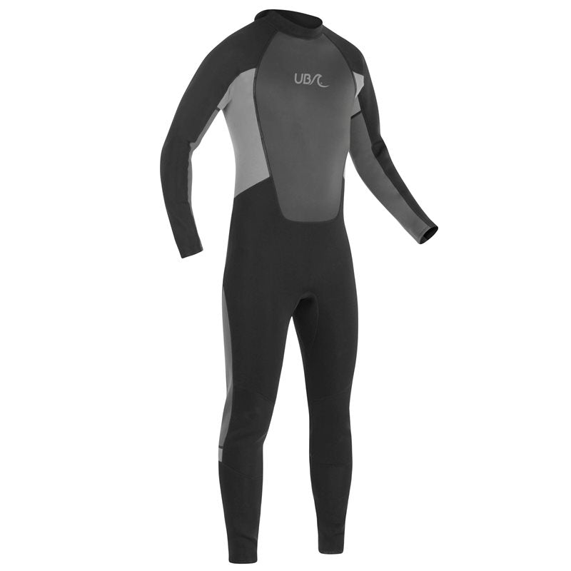 UB Long Wetsuit - Mens - Blacktip Mono Grey