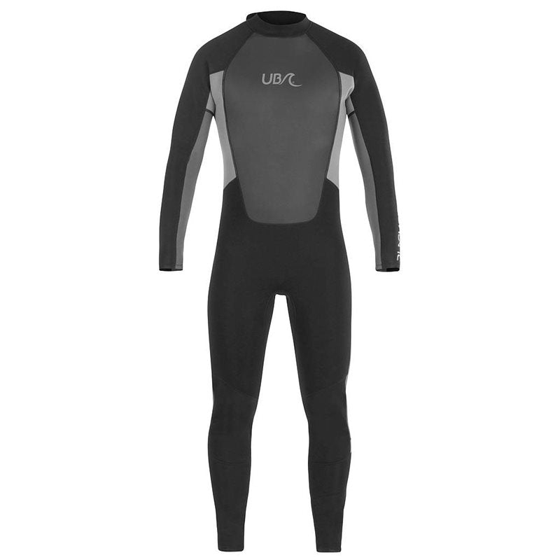 UB Long Wetsuit - Mens - Blacktip Mono Grey