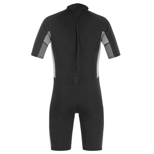 UB Short Wetsuit - Mens - Blacktip Mono Grey