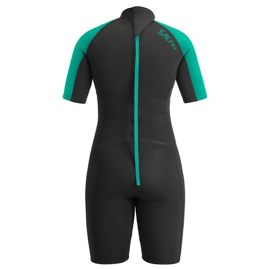 UB Sailfin Short Wetsuit - Womens - Aqua