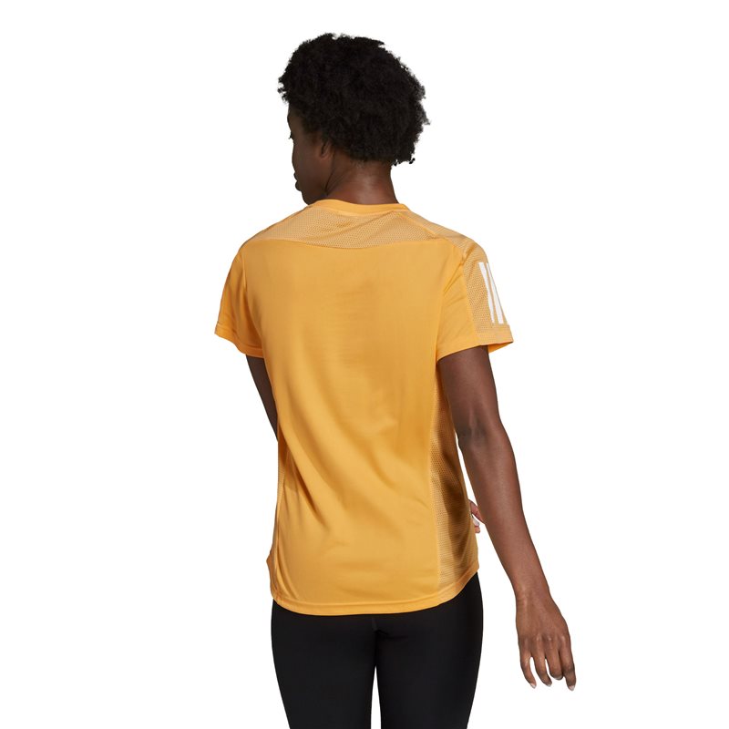 adidas Own The Run Tee - Womens - Haze Orange