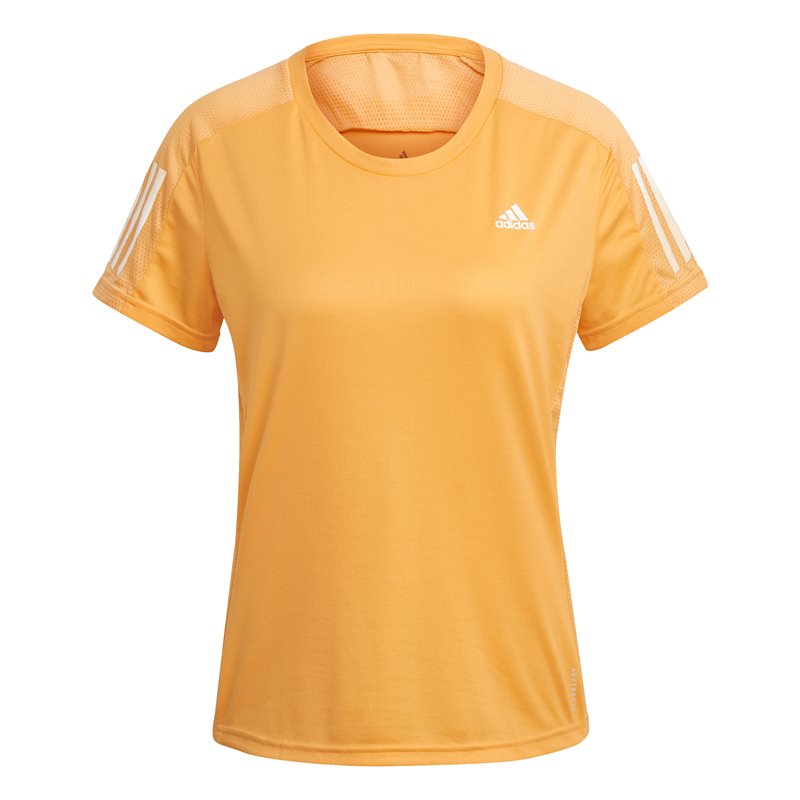 adidas Own The Run Tee - Womens - Haze Orange