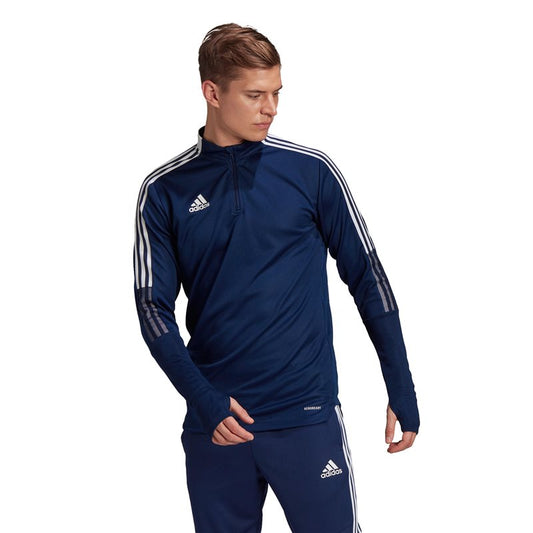 adidas Tiro 21 1/4 Zip Training Top - Adult - Navy