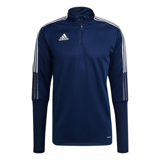 adidas Tiro 21 1/4 Zip Training Top - Adult - Navy