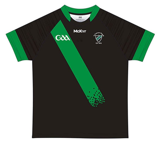 Mc Keever Parnells GAA Match Jersey - Youth - Black/Green