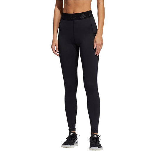 adidas Techfit Badge Of Sport Tights - Womens - Black/White