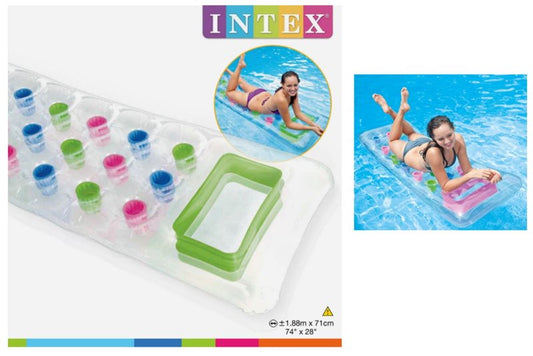 Intex 1.88m x 71cm 18-Pocket Suntanner Mat