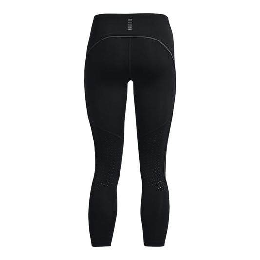 Under Armour Fly Fast Perf 7/8 Running Tights - Womens - Black/Jet Grey/Reflective